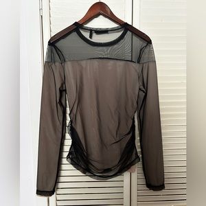 beautiful blouse, stretchy material,